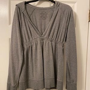 Hooded Maternity Shirt